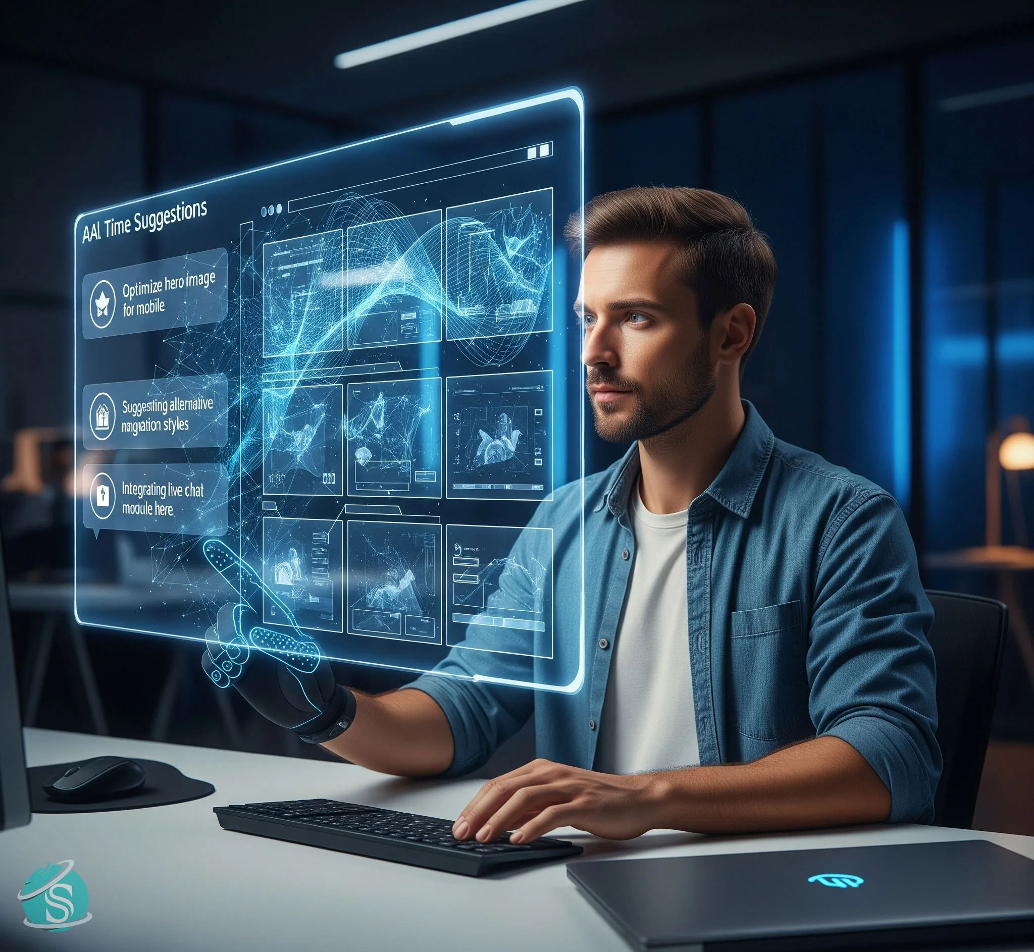 7 تاثیر هوش مصنوعی بر طراحی سایت در سال 2025